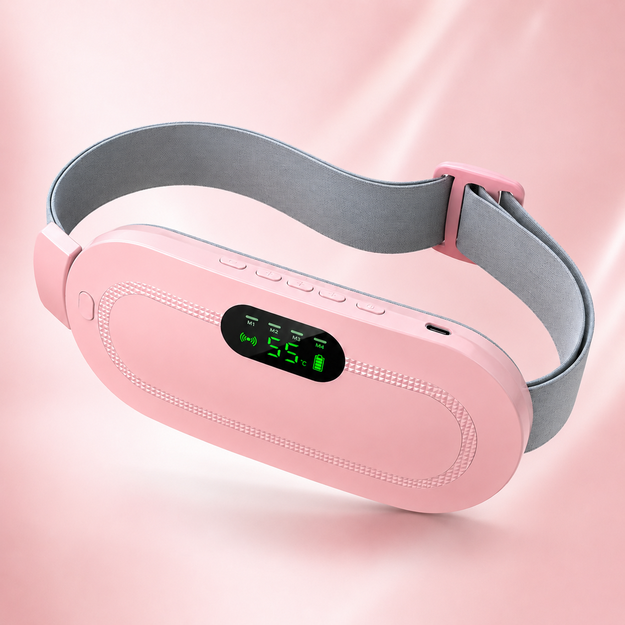 Portable Cordless Menstrual Heating Belt with Vibration Massage