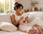 Portable Cordless Menstrual Heating Belt with Vibration Massage