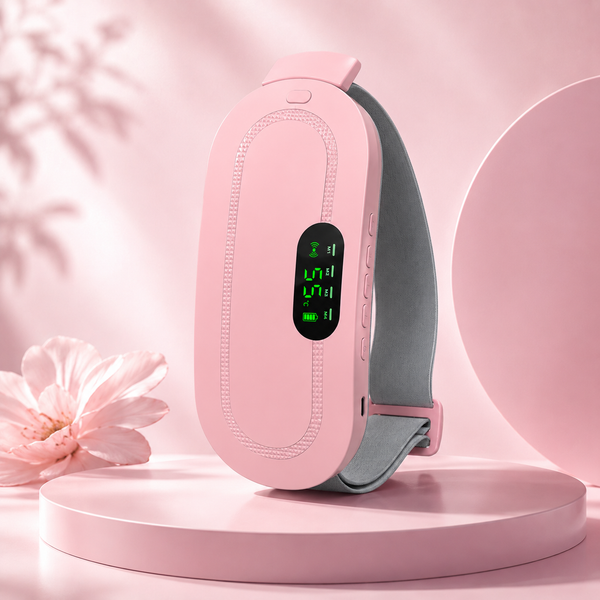 Portable Cordless Menstrual Heating Belt with Vibration Massage