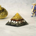 Money Magnet Pyrite Pyramid Vastu for Home, Certified Pyrite Stone Original Pyramid