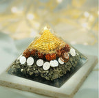 Money Magnet Pyrite Pyramid Vastu for Home, Certified Pyrite Stone Original Pyramid