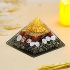 Money Magnet Pyrite Pyramid Vastu for Home, Certified Pyrite Stone Original Pyramid