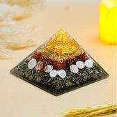 Money Magnet Pyrite Pyramid Vastu for Home, Certified Pyrite Stone Original Pyramid